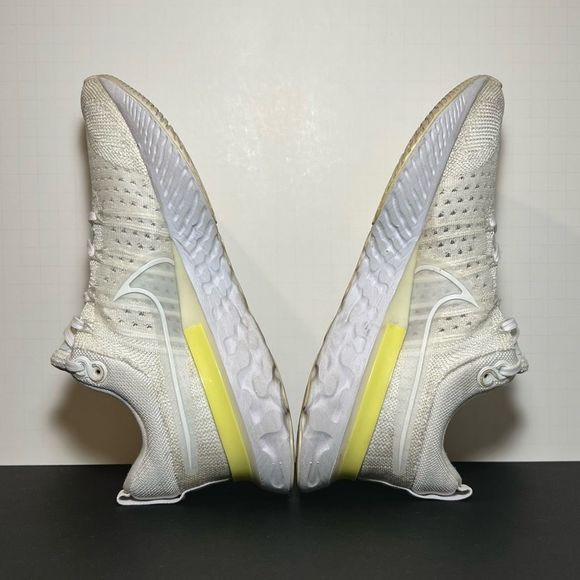 Nike White and Yellow Athletic Shoes - Picture 7 of 9